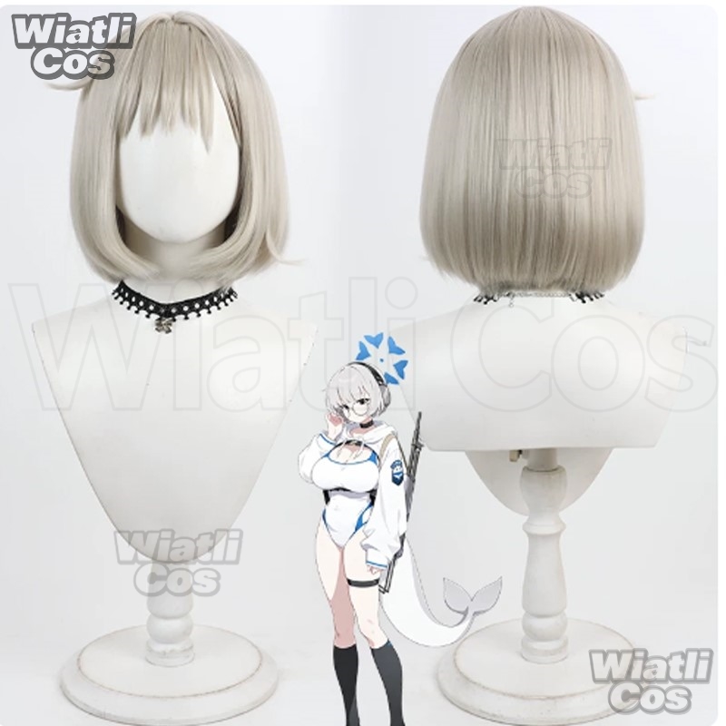Anime Cosplay Blue Hair - Game Blue Archive Urara Kotone Roleplay