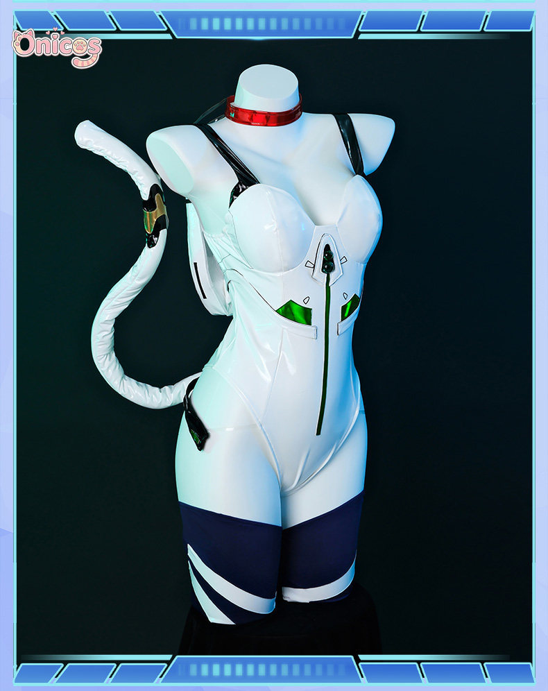 Ayanami Rei Cat Ear Anime Cosp - Anime Cosplay Jumpsuit ulasan dan harga