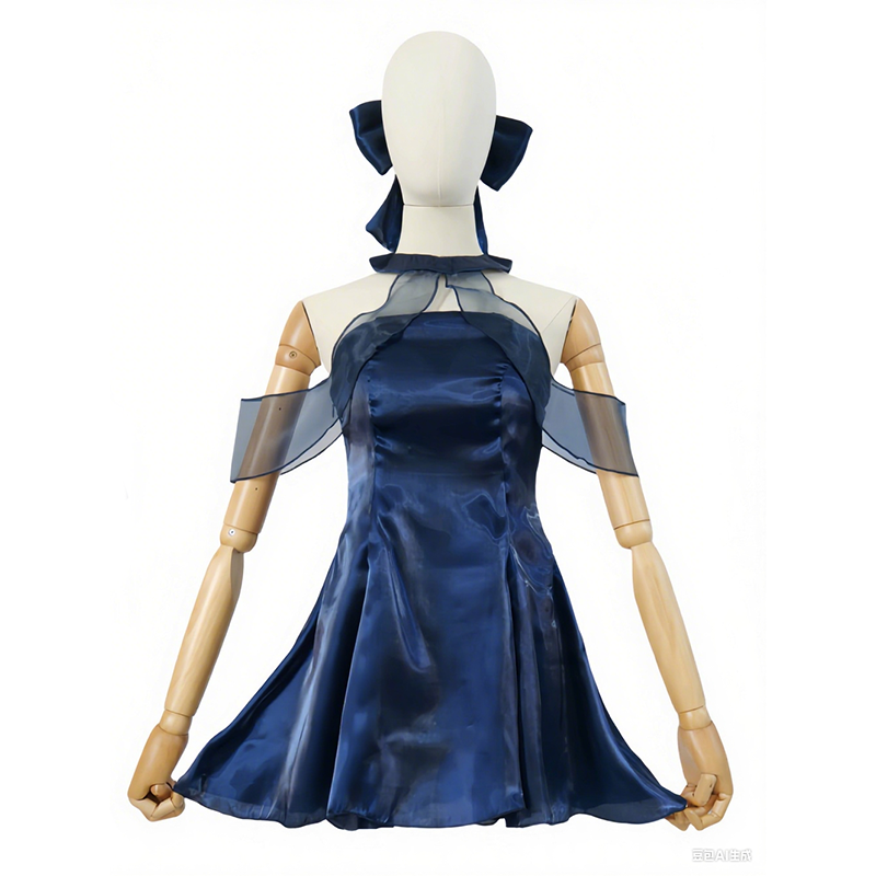 Blue Archive  Chunxiang dark b - Anime Cosplay Blue Hair ulasan dan harga