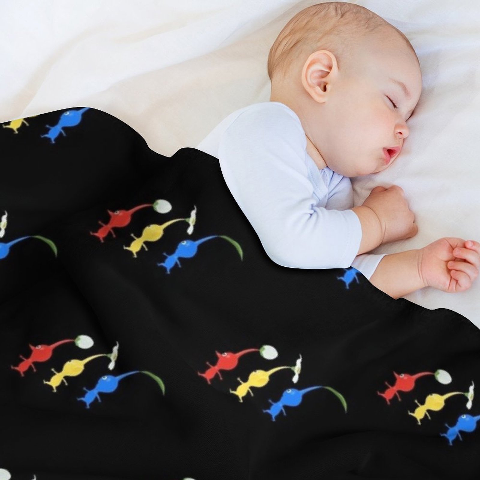 3 Pikmin Running Throw Blanket - Anime Cosplay Idea ulasan dan harga
