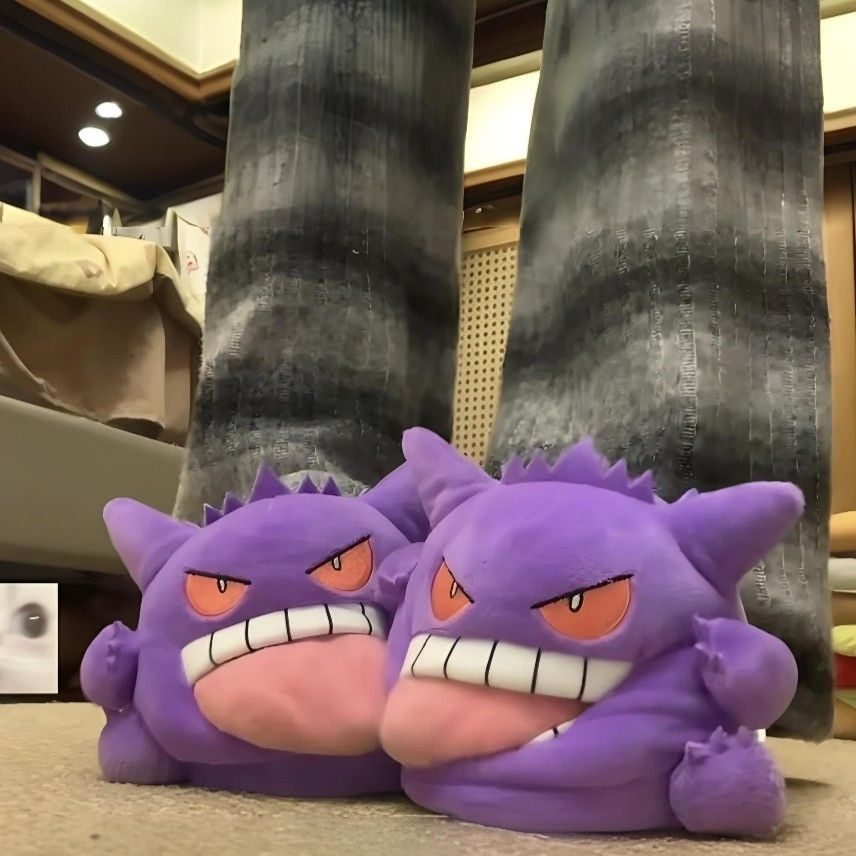 New Gengar Anime Figure Plush  - Anime Cosplay Couple ulasan dan harga