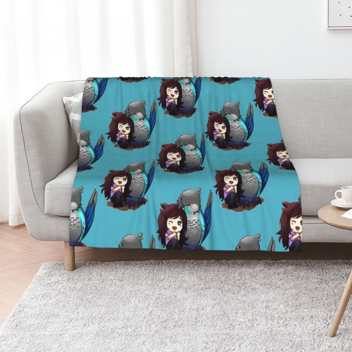 Love Bird Throw Blanket cospla - Anime Cosplay Idea ulasan dan harga