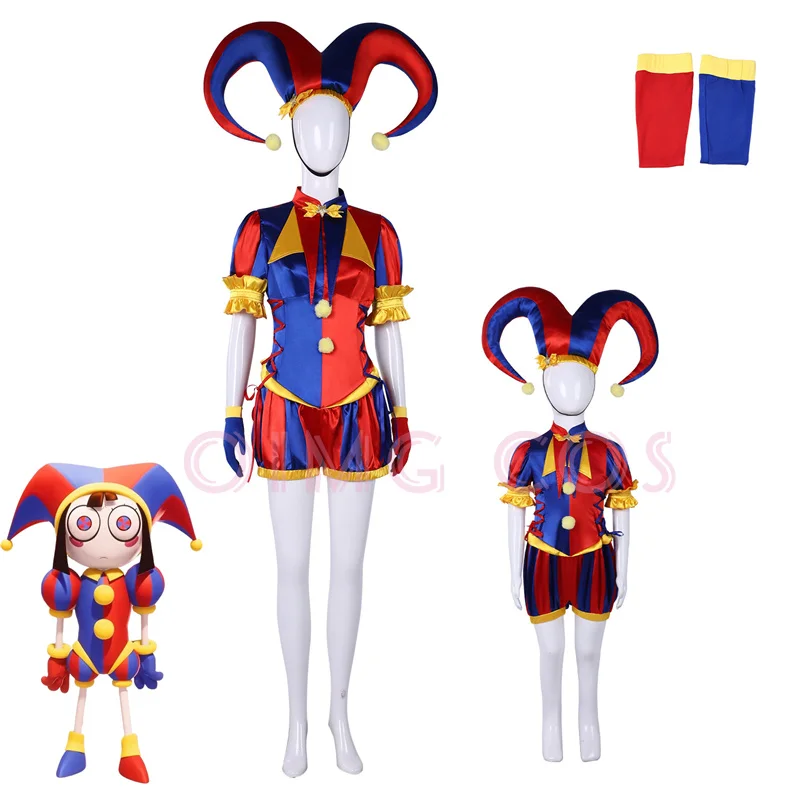 The Amazing Digital Circus Pom - Anime Cosplay Jumpsuit ulasan dan harga