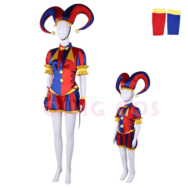 The Amazing Digital Circus Pom - Anime Cosplay Jumpsuit ulasan dan harga